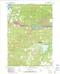 Arkdale NE 1967 topographic map thumbnail