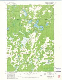 Armstrong Creek 1972 topographic map preview