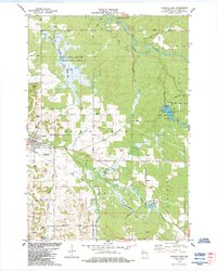 Augusta East 1984 topographic map thumbnail