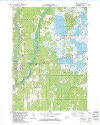 Babcock 1984 topographic map thumbnail