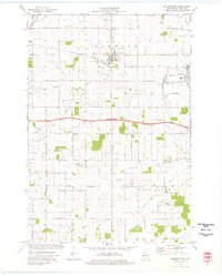 Baldwin West 1974 topographic map thumbnail