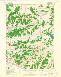 Black Earth 1962 topographic map thumbnail