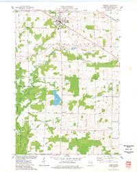 Bonduel 1974 topographic map thumbnail