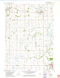 Brandon 1980 topographic map thumbnail