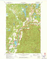 Cable 1971 topographic map thumbnail