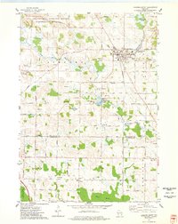 Campbellsport 1974 topographic map thumbnail