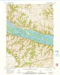 Cassville 1955 topographic map thumbnail