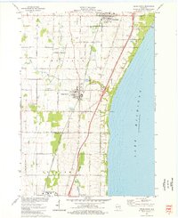 Cedar Grove 1974 topographic map thumbnail