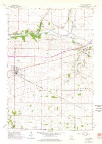 Clinton 1961 topographic map thumbnail