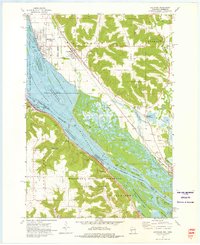 Cochrane 1972 topographic map thumbnail