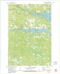 Coffee Creek 1978 topographic map thumbnail