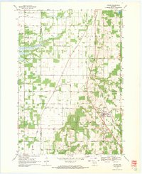 Coloma 1968 topographic map thumbnail