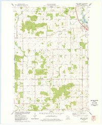 Como Creek 1975 topographic map thumbnail