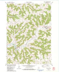 Coon Valley 1983 topographic map thumbnail