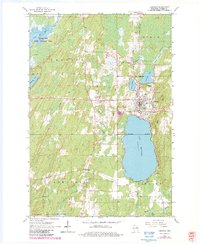 Crandon 1965 topographic map thumbnail