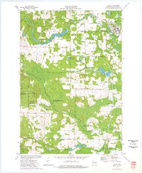 Crivitz 1973 topographic map thumbnail