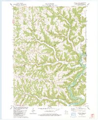 Crowley Ridge 1983 topographic map thumbnail