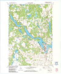 Cumberland 1982 topographic map thumbnail