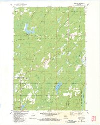 Dairyland 1983 topographic map thumbnail
