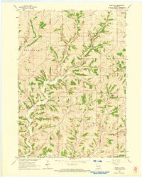 Daleyville 1962 topographic map thumbnail