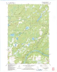 Danbury West 1983 topographic map thumbnail