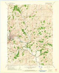 Darlington 1962 topographic map thumbnail