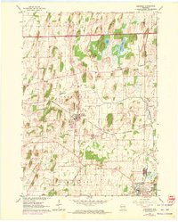 Deerfield 1962 topographic map thumbnail