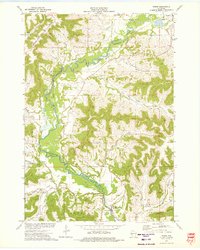 Dodge 1973 topographic map thumbnail