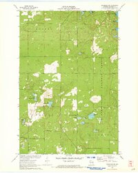 Drummond NW 1971 topographic map thumbnail