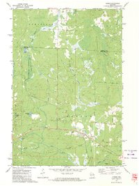 Dunbar 1972 topographic map thumbnail