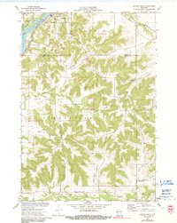 Durand South 1972 topographic map thumbnail