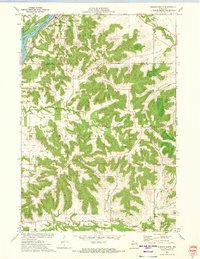 Durand South 1972 topographic map thumbnail