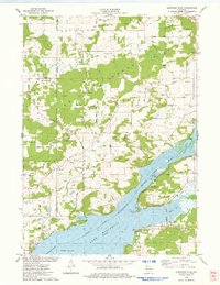 Durwards Glen 1975 topographic map thumbnail