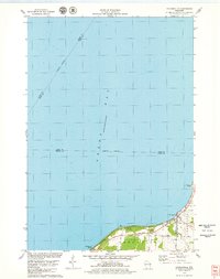 Dyckesville 1978 topographic map thumbnail