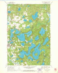 Eagle River East 1970 topographic map thumbnail