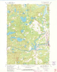 Eagle River West 1970 topographic map thumbnail