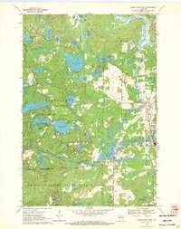 Eagle River West 1970 topographic map thumbnail