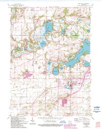 East Troy 1960 topographic map thumbnail