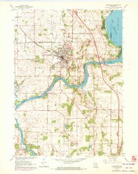 Edgerton 1961 topographic map thumbnail