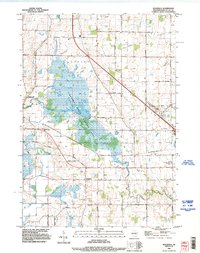 Eldorado 1992 topographic map thumbnail