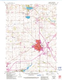 Elkhorn 1960 topographic map thumbnail