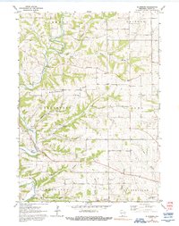 Ellenboro 1962 topographic map thumbnail