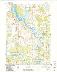 Endeavor 1984 topographic map thumbnail