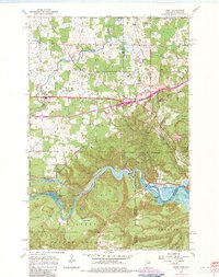 Esko 1954 topographic map thumbnail
