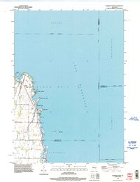 Fahrney Point 1992 topographic map thumbnail
