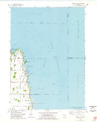 Fahrney Point 1974 topographic map thumbnail