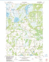Falun 1982 topographic map thumbnail