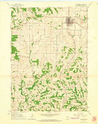 Fennimore 1962 topographic map thumbnail