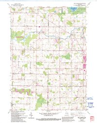 Five Corners 1959 topographic map thumbnail
