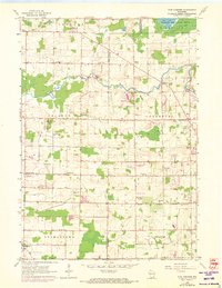 Five Corners 1959 topographic map thumbnail